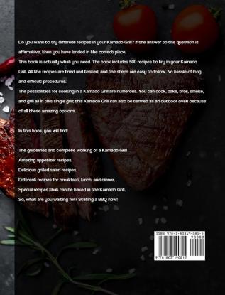 The XXL Kamado Grill Cookbook for UK: 500 Recipes and Tips for Delicious Smoked Food on Any Barbecue