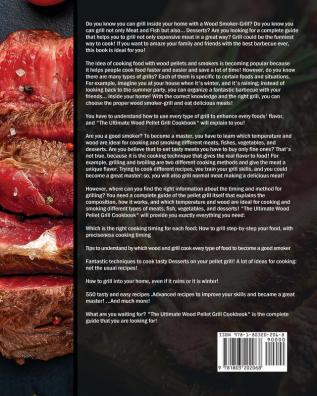 The Ultimate Green Mountain Wood Pellet Grill Cookbook: 550 Tasty and Healthy Recipes and Techniques for the Most Flavorful and Delicious Barbecue