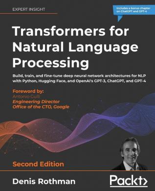 Transformers for Natural Language Processing: Build train and fine-tune deep neural network architectures for NLP with Python PyTorch TensorFlow BERT and GPT-3 2nd Edition