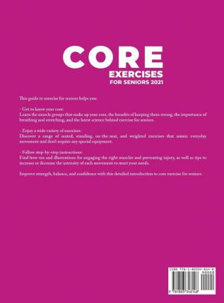 Core Exercises for Seniors 2021: Build your own balance every day and increase your self-confidence