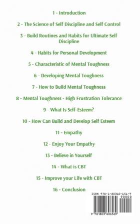 Self Control & Mental Thoughness: How does CBT help you deal with overwhelming problems in a more positive way