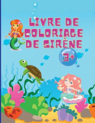 Livre de coloriage de sirenes