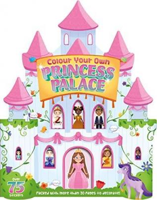 Colour your own Princess Palace