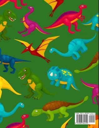 Dinosaur Coloring Book for Toddlers: My First Big Book of Dinosaurs. Great Gift for Toddlers.