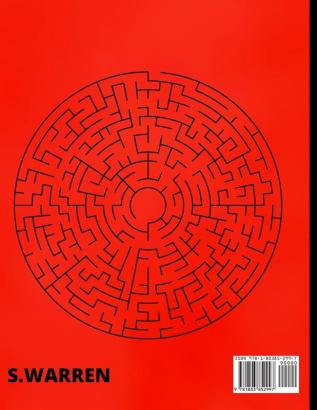 Maze Book: 5 Different Levels Of Difficulty Hours Of Fun Stress Relief And Relaxation