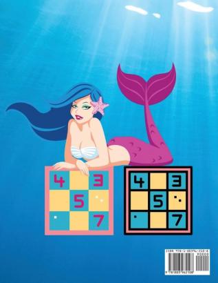 My first mermaid sudoku puzzles book for kids: Great gift for boys & girls ages 8-10 (US Edition).48 Mermaid easy Sudoku Puzzles For Smart Kids And ... Paperback Perfect for young schoolchildren