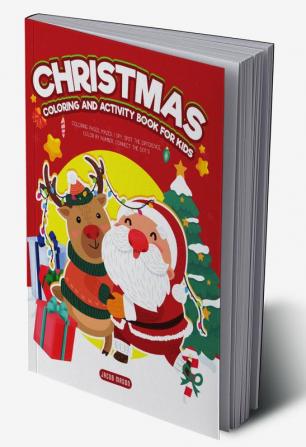 Christmas Coloring and Activity Book for Kids