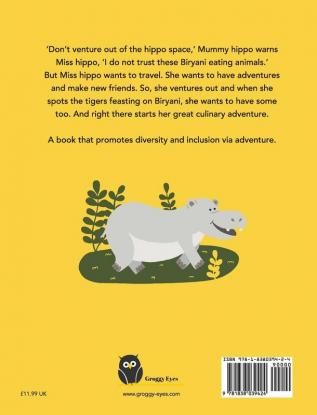 Miss hippo prefers Biryani: A book about being open to diverse experiences: 1 (Miss hippo series)