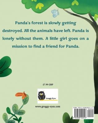 Find a friend for Panda: A book about the efforts to save Pandas from extinction