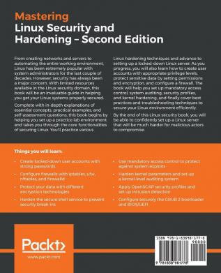 Mastering Linux Security and Hardening: Protect your Linux systems from intruders malware attacks and other cyber threats 2nd Edition