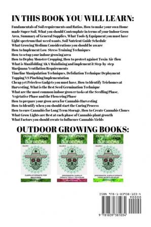 How to Grow Marijuana Indoors: 3 books in 1