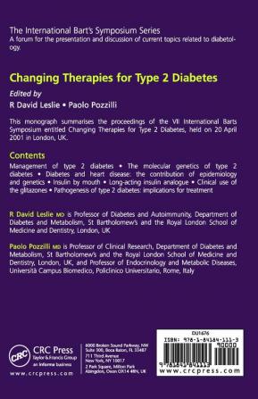 Changing Therapies in Type 2 Diabetes