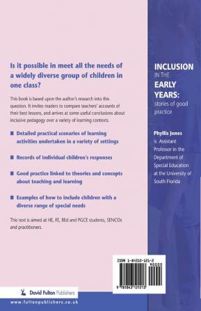 Inclusive Pedagogy in the Early Years