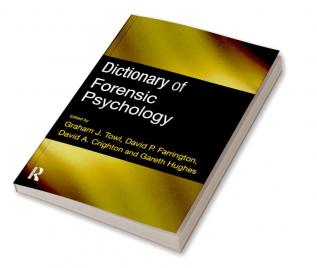 Dictionary of Forensic Psychology