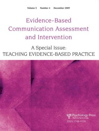 Teaching Evidence-Based Practice