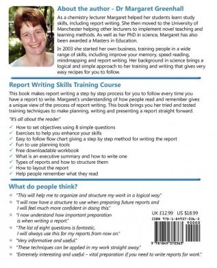 Report Writing Skills Training Course - How to Write a Report and Executive Summary and Plan Design and Present Your Report - An Easy Format for ... of Exercises and Free Downloadable Workbook