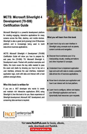 MCTS: Microsoft Silverlight 4 Development (70-506) Certification Guide