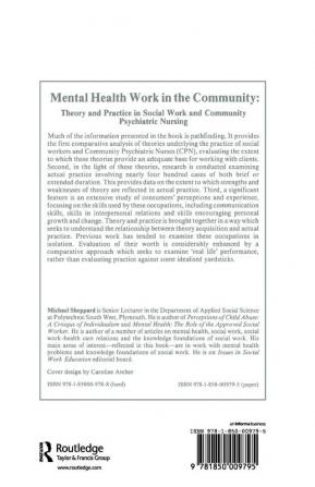 Mental Health Work In The Community