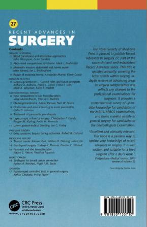 Recent Advances in Surgery 27