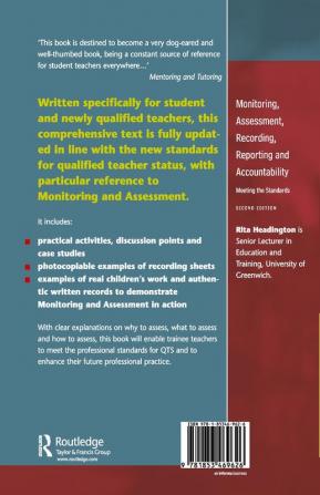 Monitoring Assessment Recording Reporting and Accountability