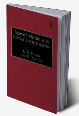 Survey Methods in Social Investigation