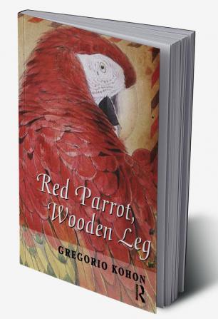 Red Parrot Wooden Leg