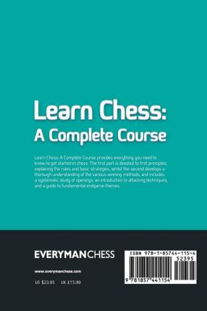 Learn Chess: A Complete Course (Cadagon Chess)