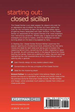 Starting Out: Closed Sicilian (Starting Out Series)