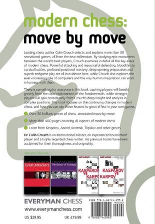 Modern Chess: Move by Move: A Step-by-step Guide to Brilliant Chess (Everyman Chess)