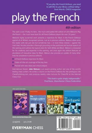 Play the French (Cadogan Chess Books)