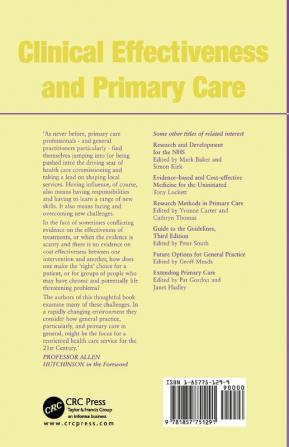 Clinical Effectiveness in Primary Care