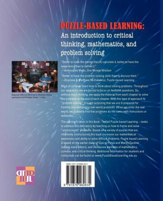 Puzzle-based Learning: Introduction to Critical Thinking Mathematics and Problem Solving