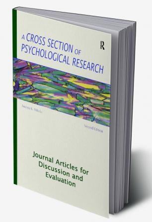 Cross Section of Psychological Research