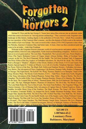 Forgotten Horrors 2: Beyond the Horror Ban