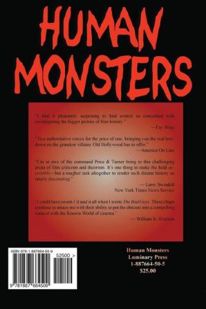 Human Monsters: The Definitive Edition