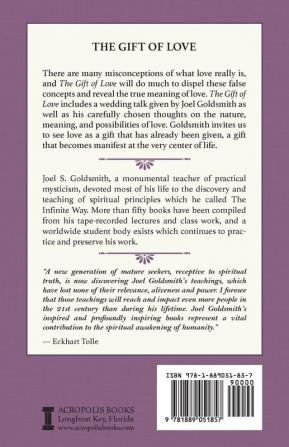 Gift of Love: The Spiritual Nature and Meaning of Love