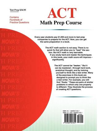 ACT Math Prep Course