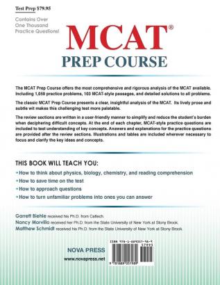 MCAT Prep Course