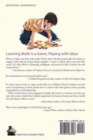 Let's Play Math: How Families Can Learn Math Together and Enjoy It