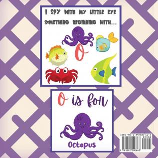 I Spy Animal Alphabet Letter: Fun Guessing Game Picture For Kids Ages 2-5 Book of Picture Riddles