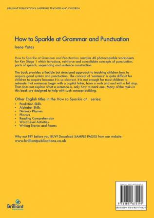 How to Sparkle at Grammar and Punctuation