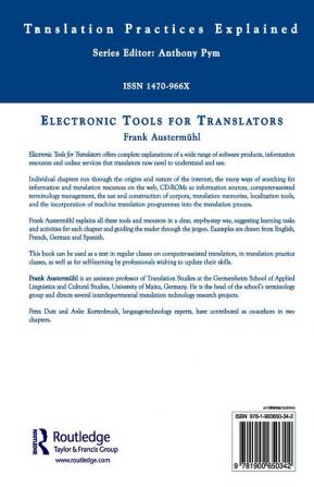 Electronic Tools for Translators