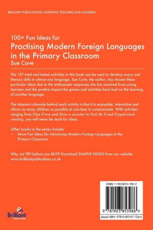 100+ Fun Ideas for Practising Modern Foreign Languages in the Primary Classroom