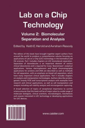 Lab-on-a-Chip Technology: Biomolecular Separation and Analysis: Volume 2