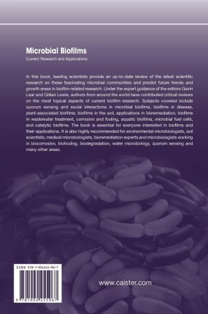 Microbial Biofilms: Current Research and Applications