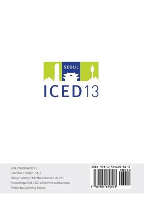 Proceedings of Iced13 Volume 8: Design Education