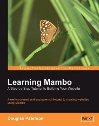 Learning Mambo: A Step-by-Step Tutorial to Building Your Website