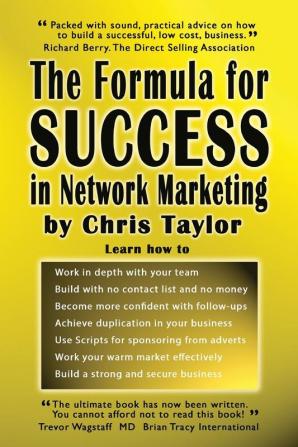 The Formula for Success in Network Marketing