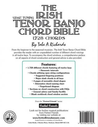 The Irish Tenor Banjo Chord Bible: GDEA Irish Tuning 1728 Chords