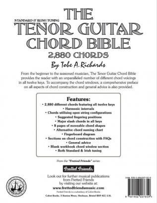 The Tenor Guitar Chord Bible: Standard and Irish Tuning 2880 Chords